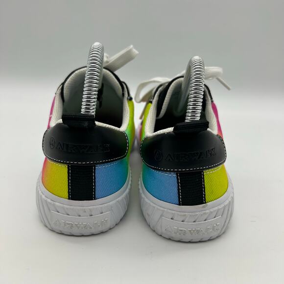 Air Walk Roxie Black Rainbow Pride Color Shoes Size Women's‎ 7M - Picture 4 of 7